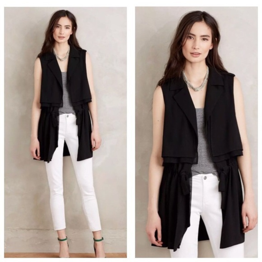 Anthropologie River Road Vest by Cartonnier